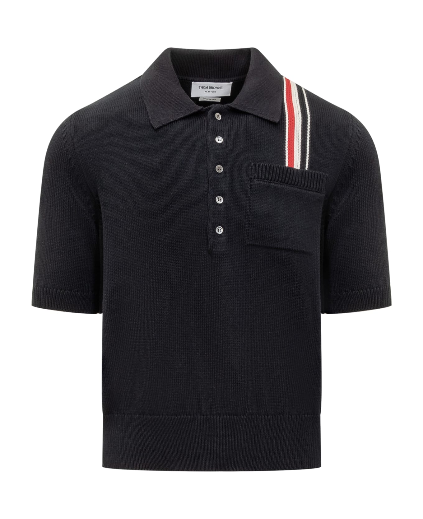 Thom Browne Polo Shirt - Navy