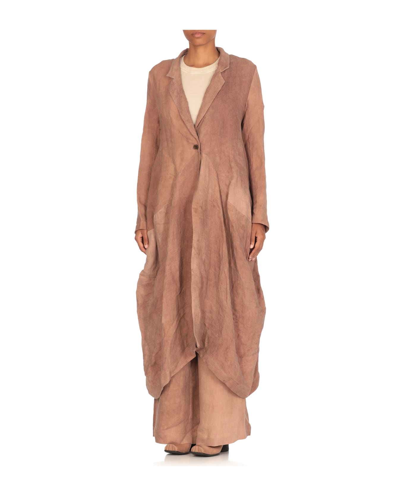 Uma Wang Cigna Coat - Pink