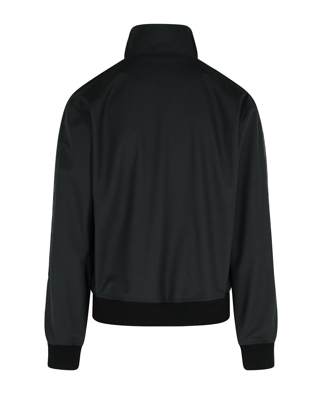 Dolce 
Gabbana Black Wool Blend Jacket - Black