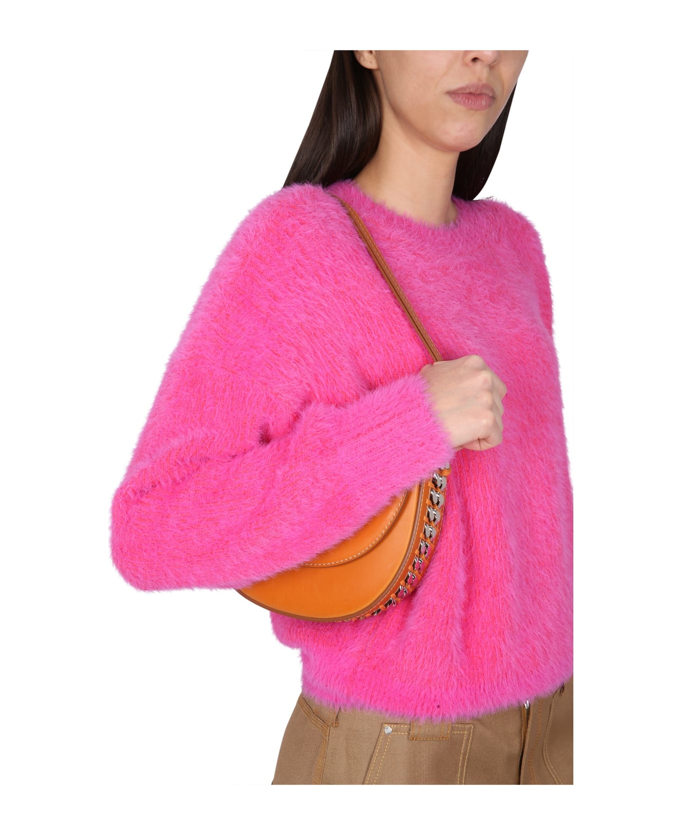 Stella McCartney Wool Blend Sweater - FUCSIA ニットウェア