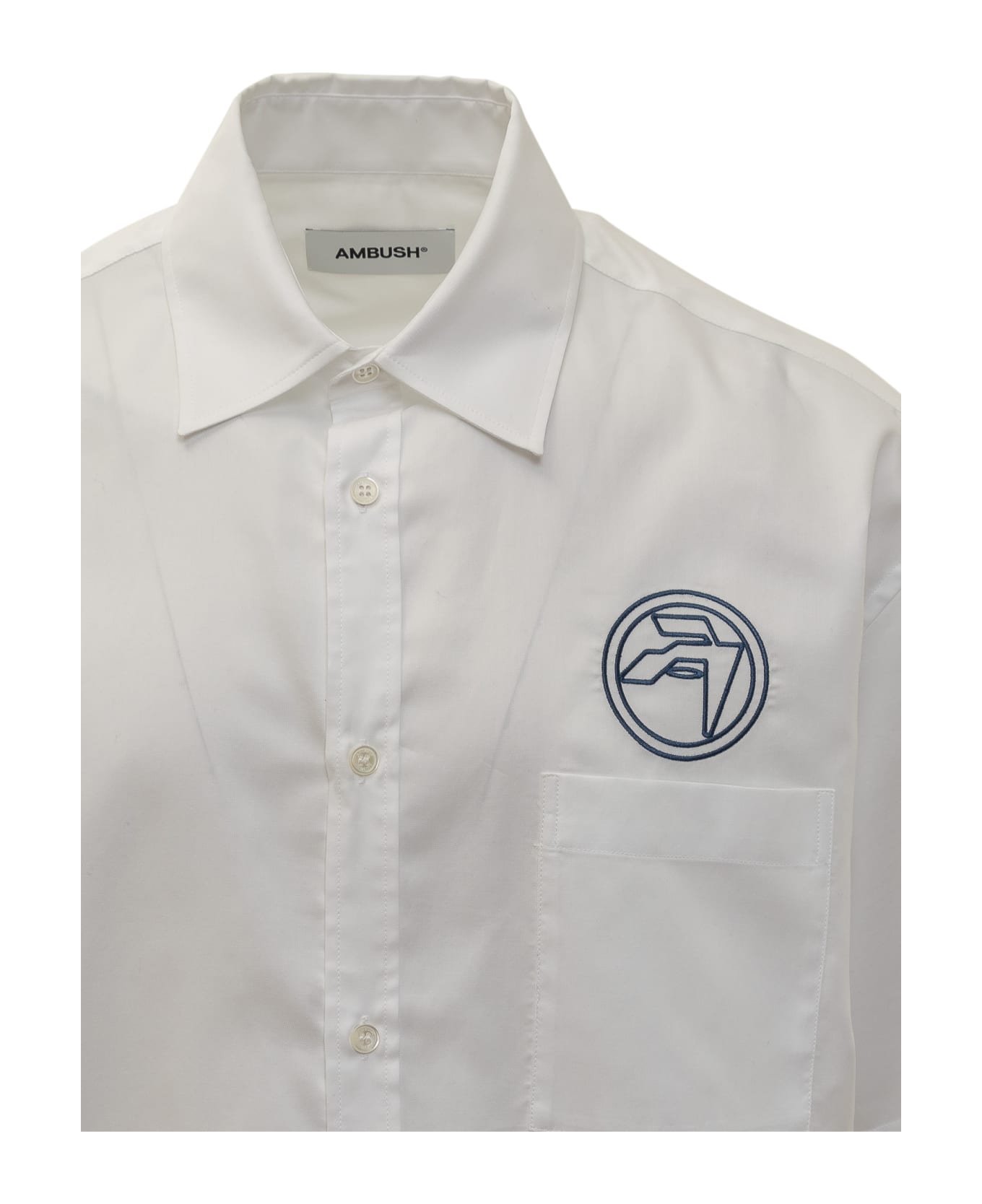 AMBUSH Cirrle Emblematic Shirt - BLANC DE BLANC