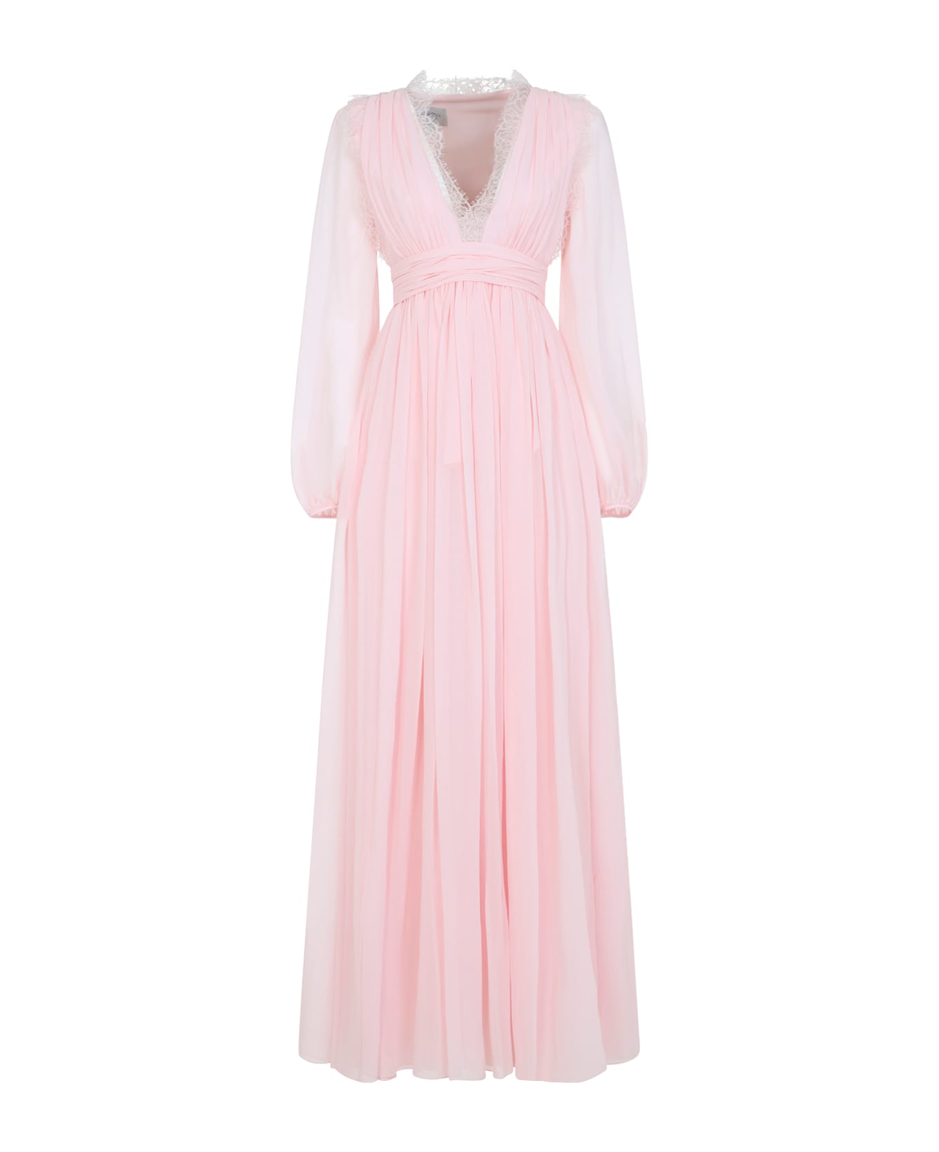 Giambattista Valli Silk Long Dress - Quartz Rose