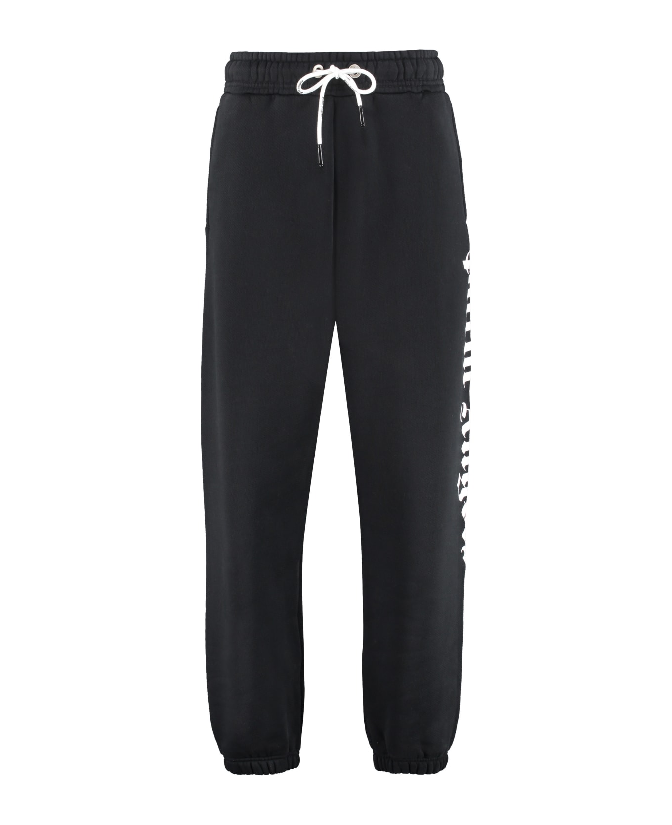 Palm Angels Logo Sweatpants - black