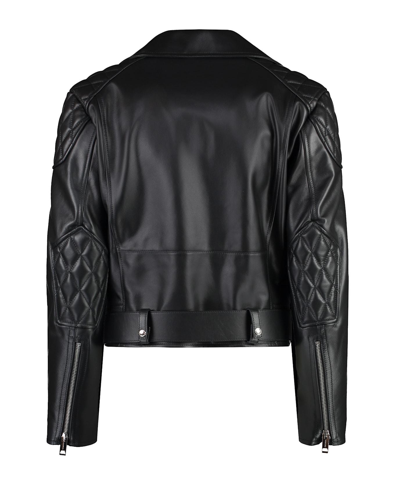 Burberry Calf Leather Jacket - black
