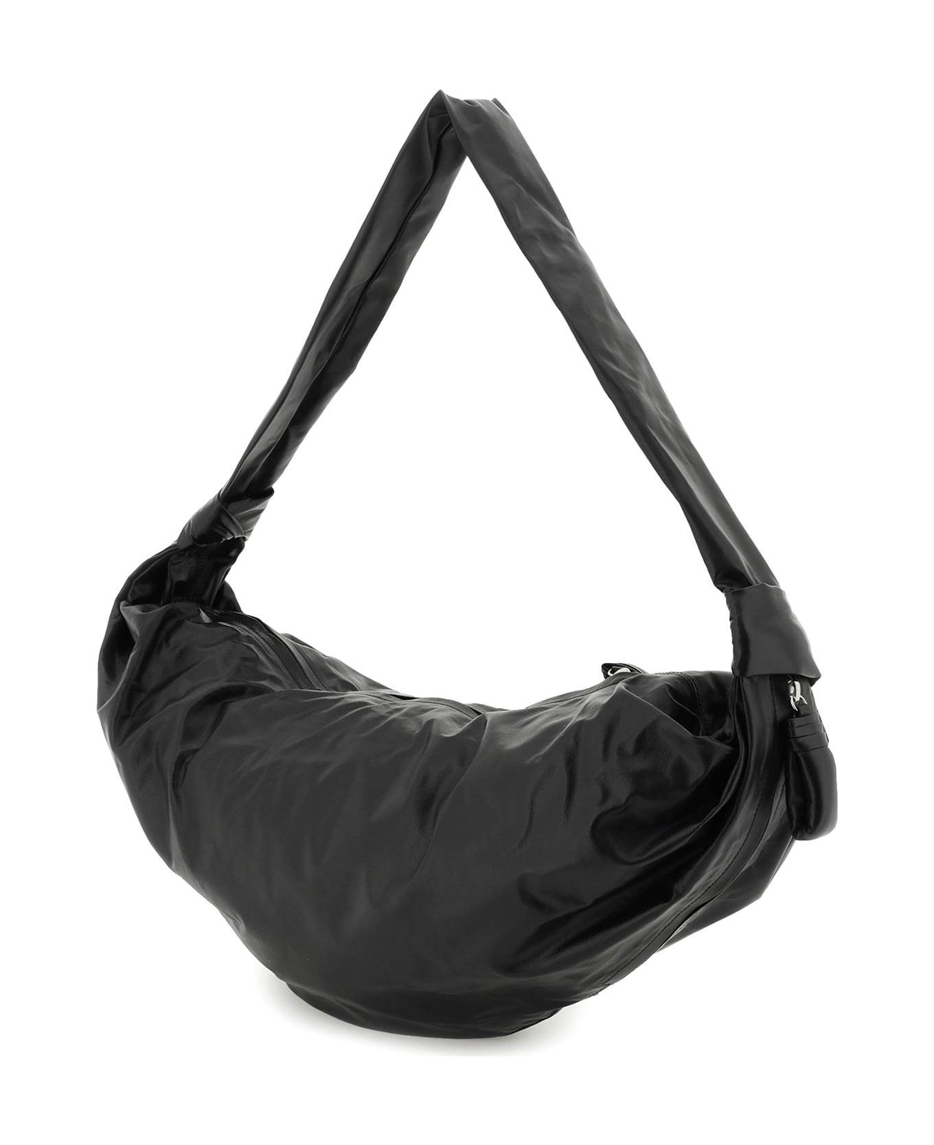 Lemaire Large Croissant Zipped Shoulder Bag - BLACK (Black)