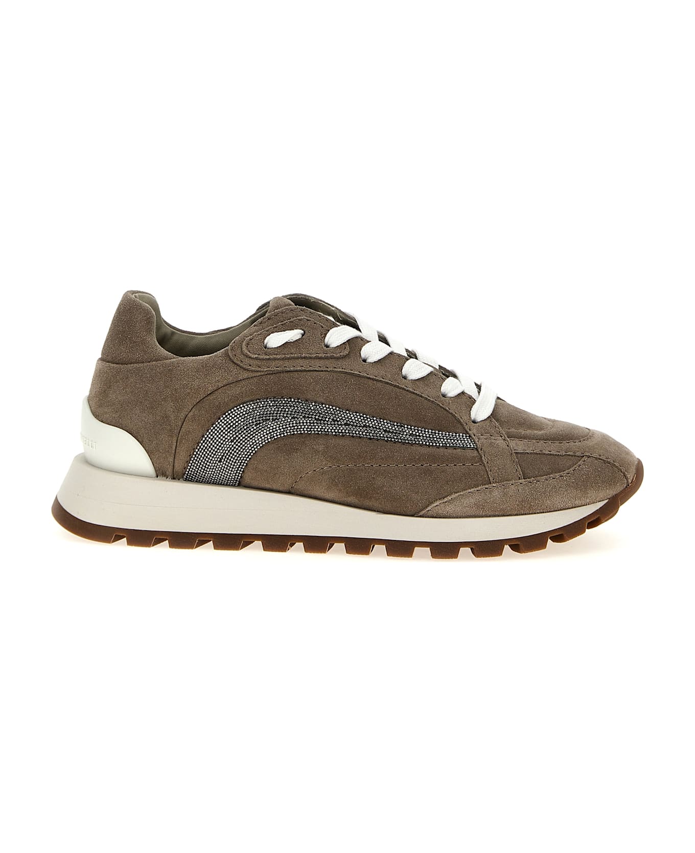 Brunello Cucinelli 'monile' Sneakers - Beige