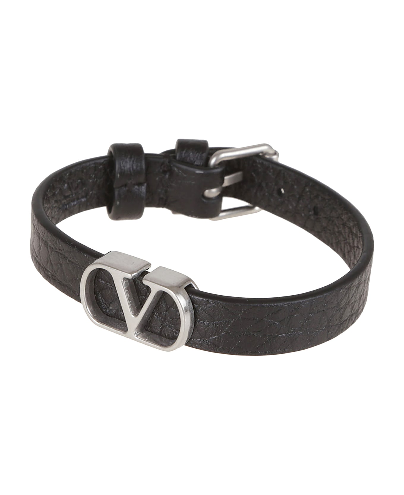 Valentino Garavani Leather Bracelet - No Nero
