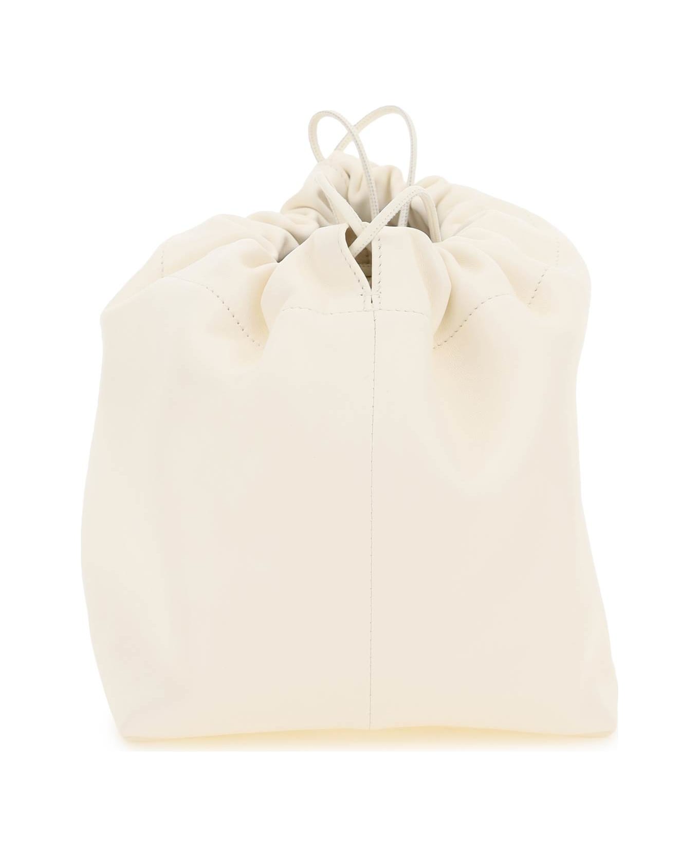 Jil Sander Dumpling Crossbody Bag - EGGSHELL (White)