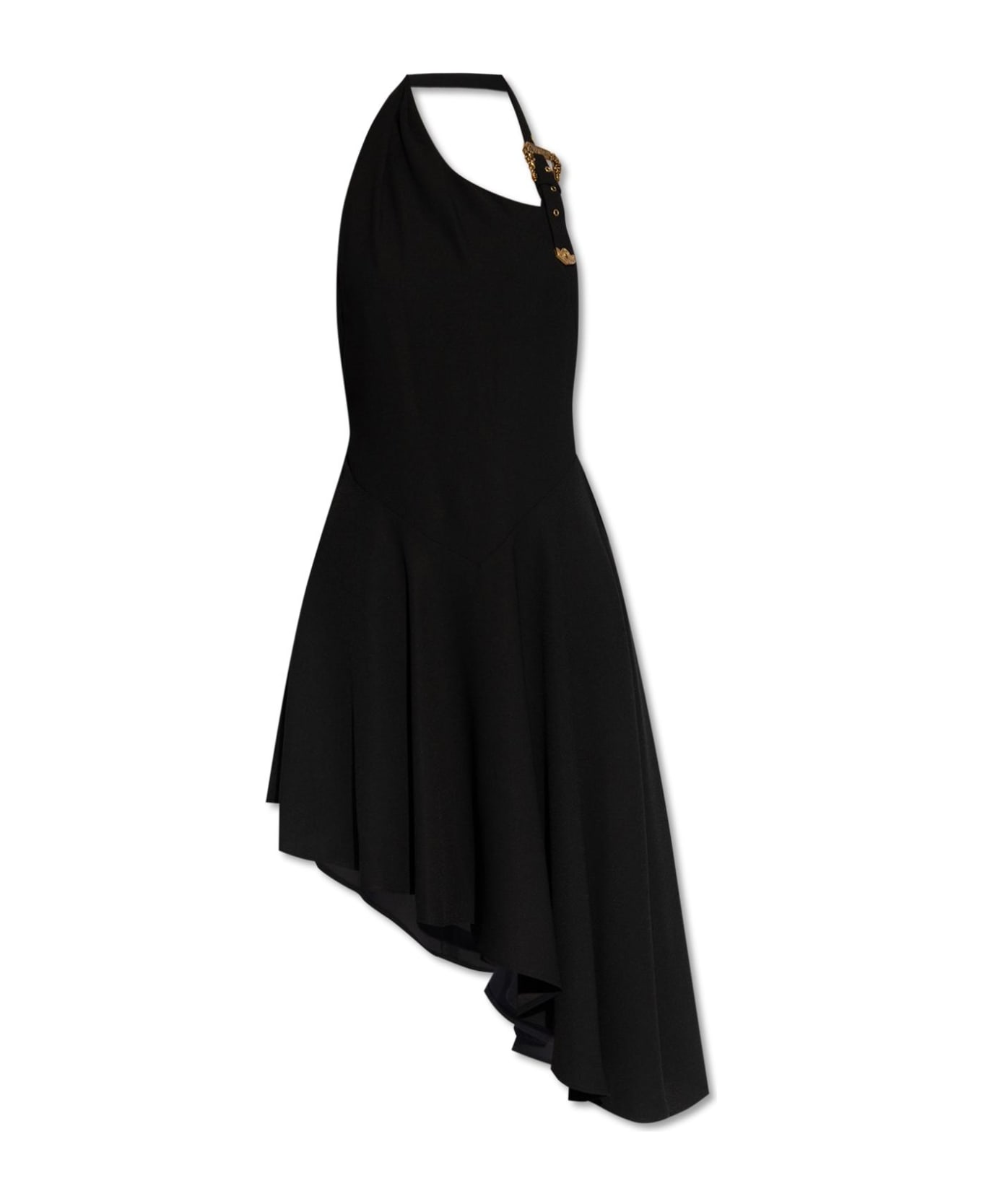 Versace Jeans Couture Asymmetrical Dress - Black