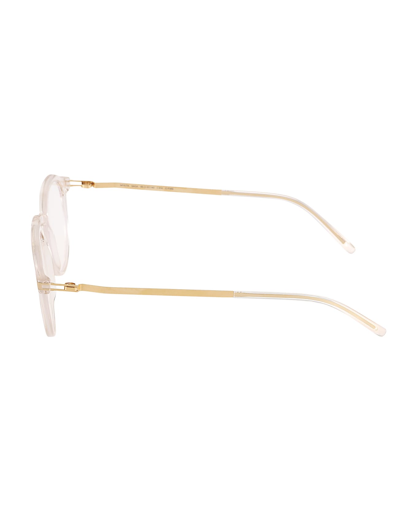 Mykita Saga Glasses - 914 c1 champagne glossy g