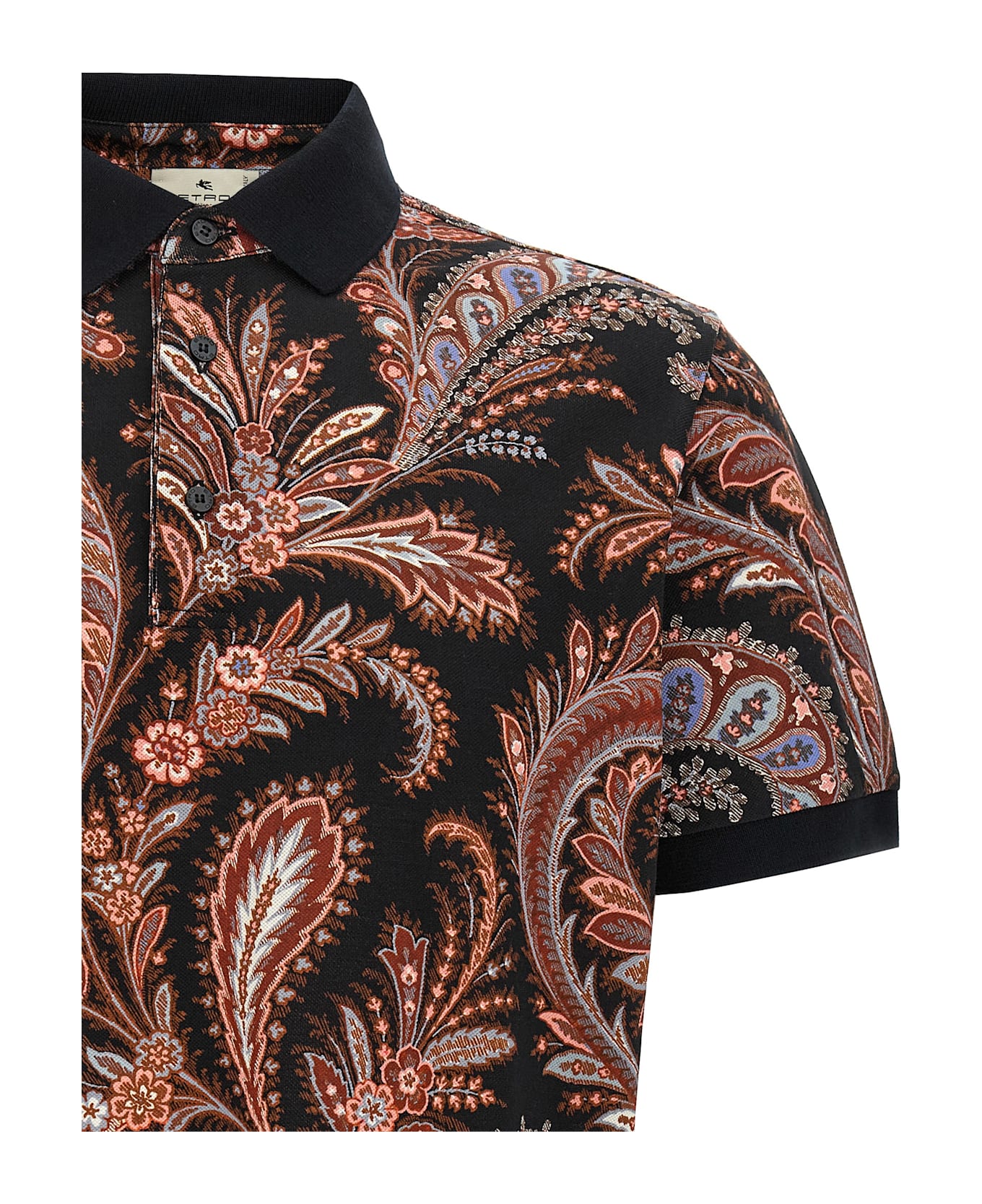 Etro Polo Paisley Flowers - Multicolor