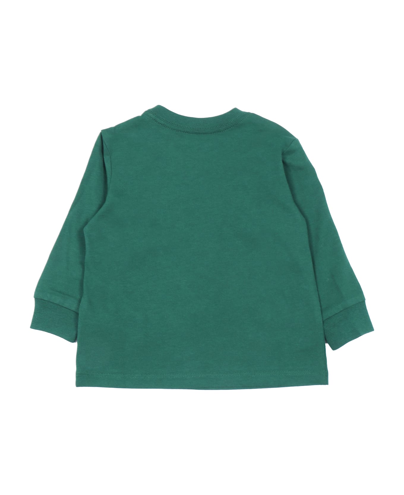 Polo Ralph Lauren Ls Cn-knit Shirts-t-shirt - GREEN