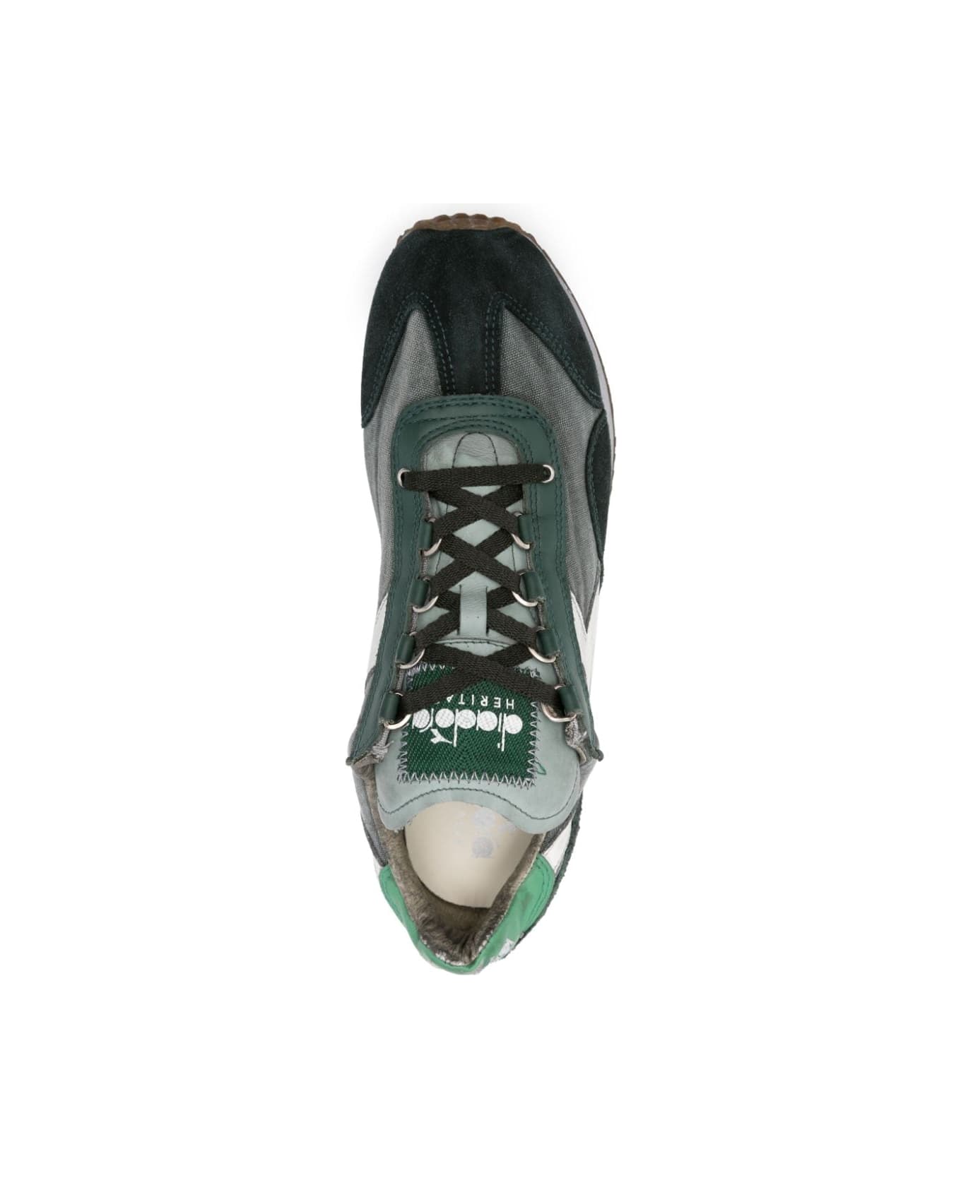 Diadora Equipe H Dirty Stone Wash Evo Sneakers - Slate Grey スニーカー