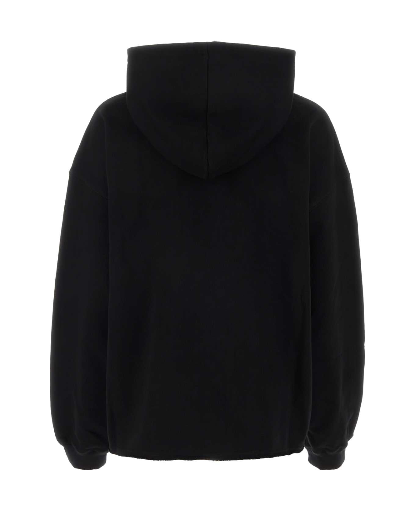 Marni Black Cotton Sweatshirt - BLACK
