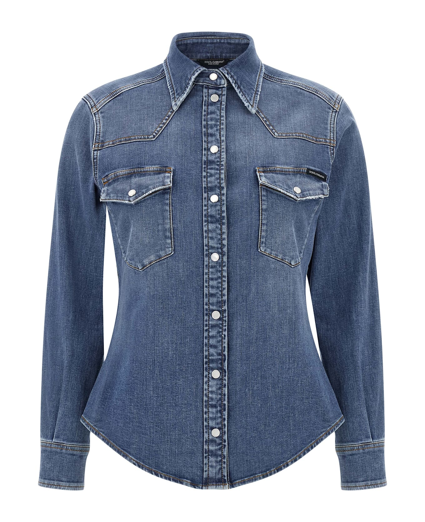 Dolce 
Gabbana Denim Shirt - Blue