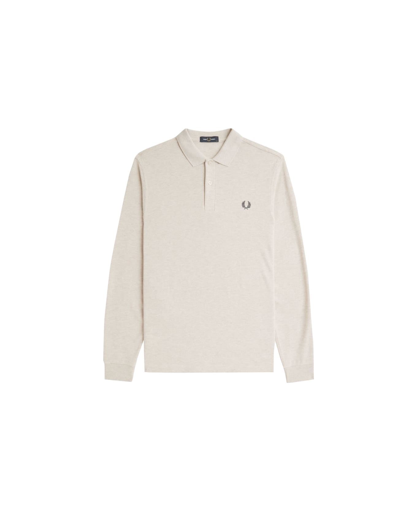 Fred Perry Polo With Logo - BEIGE