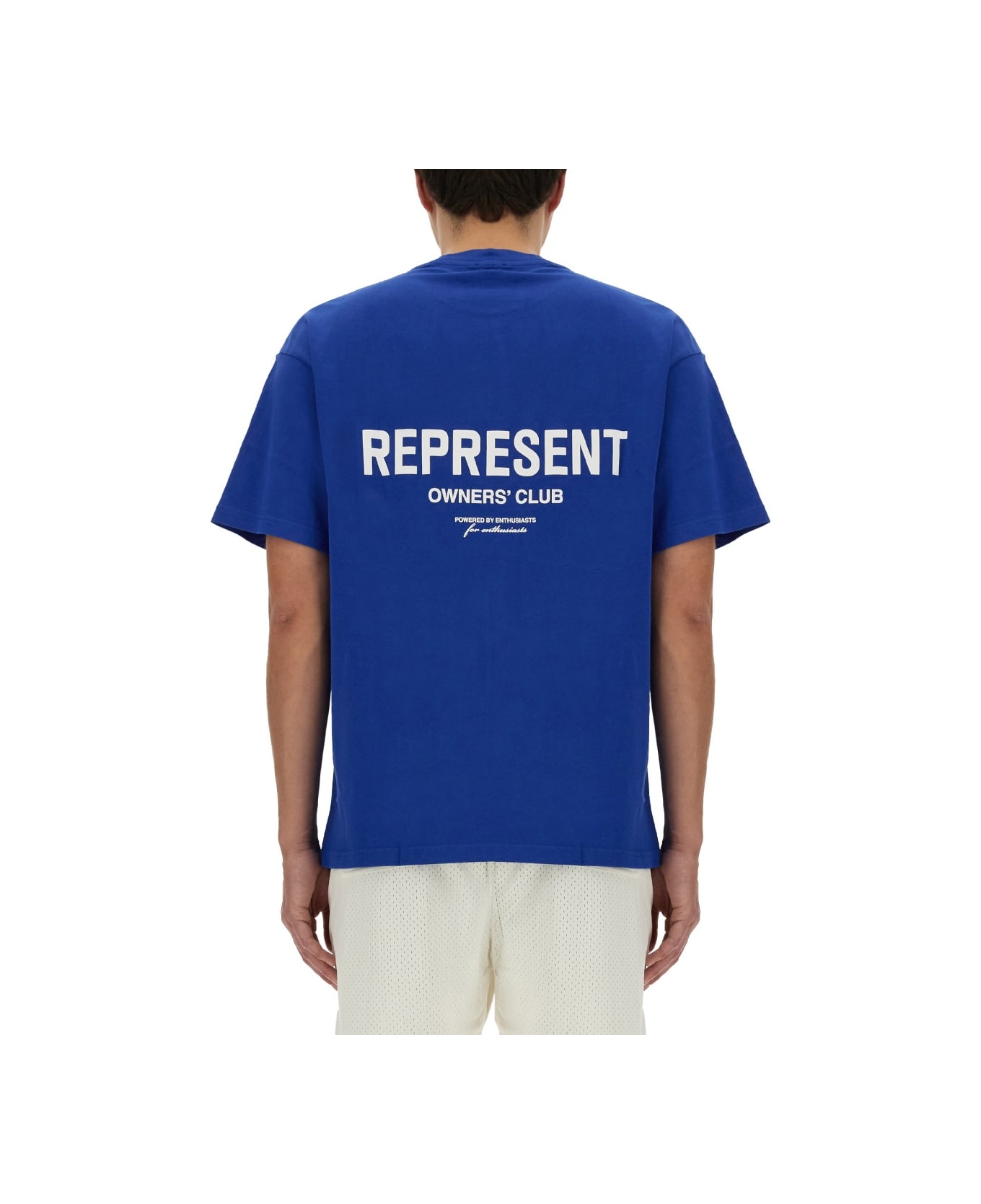 REPRESENT T-shirt With Logo - BLUE