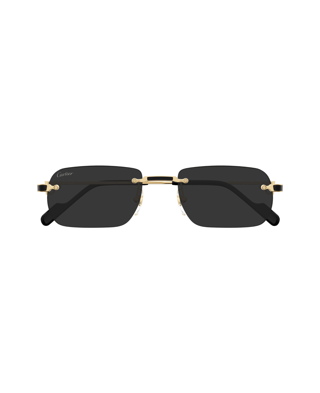 Cartier Eyewear Cartier Ct0498s Premie Re De Cartier 001 Gold Grey Sunglasses - Oro