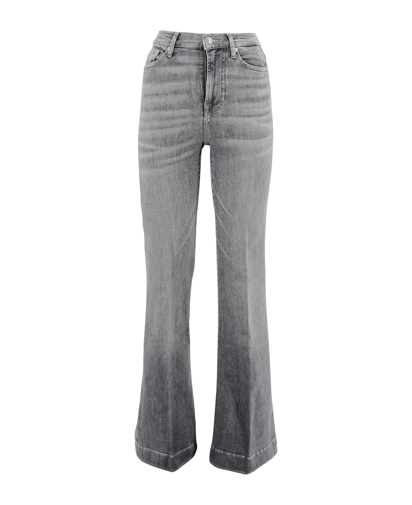 7 For All Mankind Modern Dojo High-rise Flared Jeans