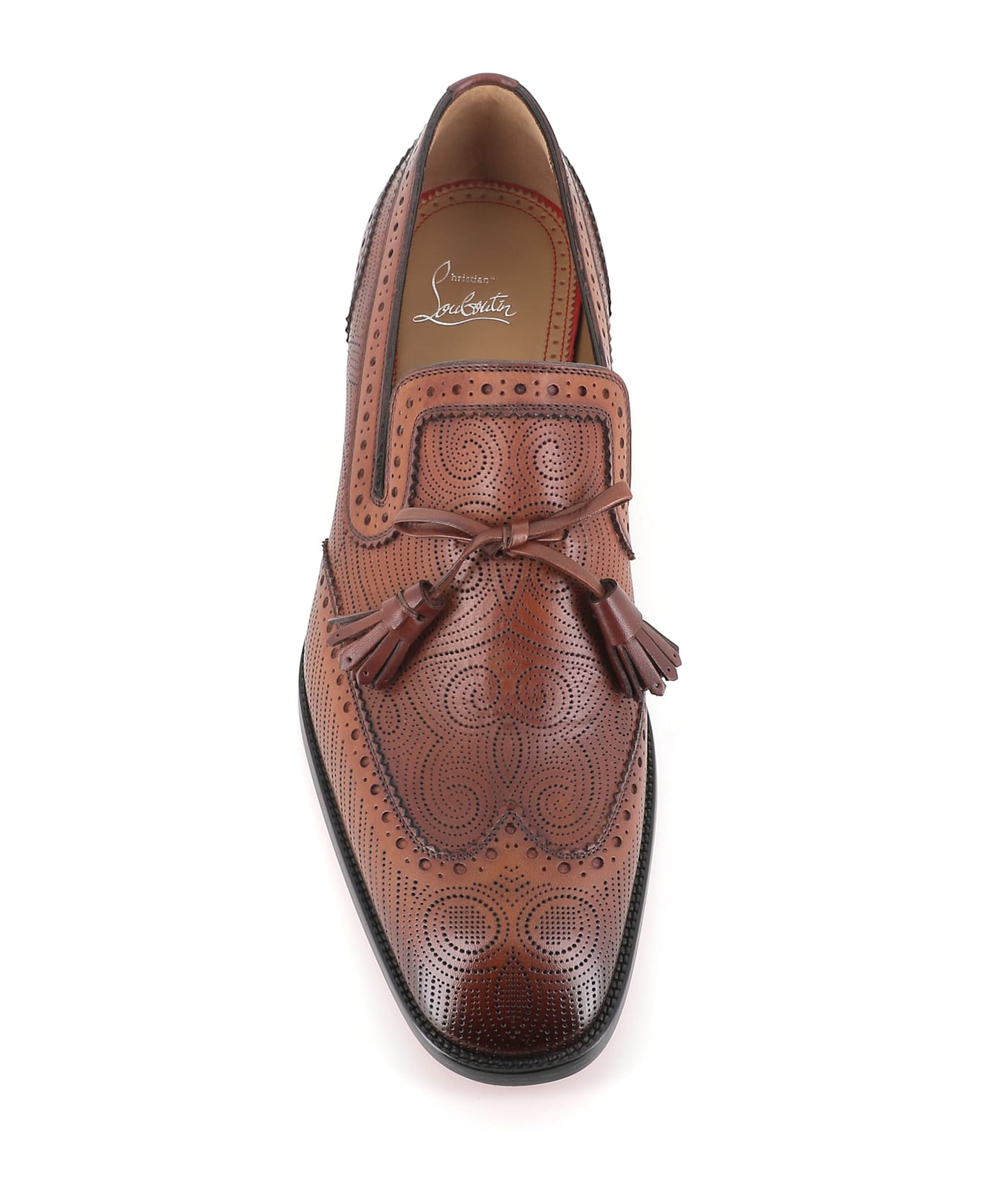 Christian Louboutin Slipper Grave Moc Flat - Leather