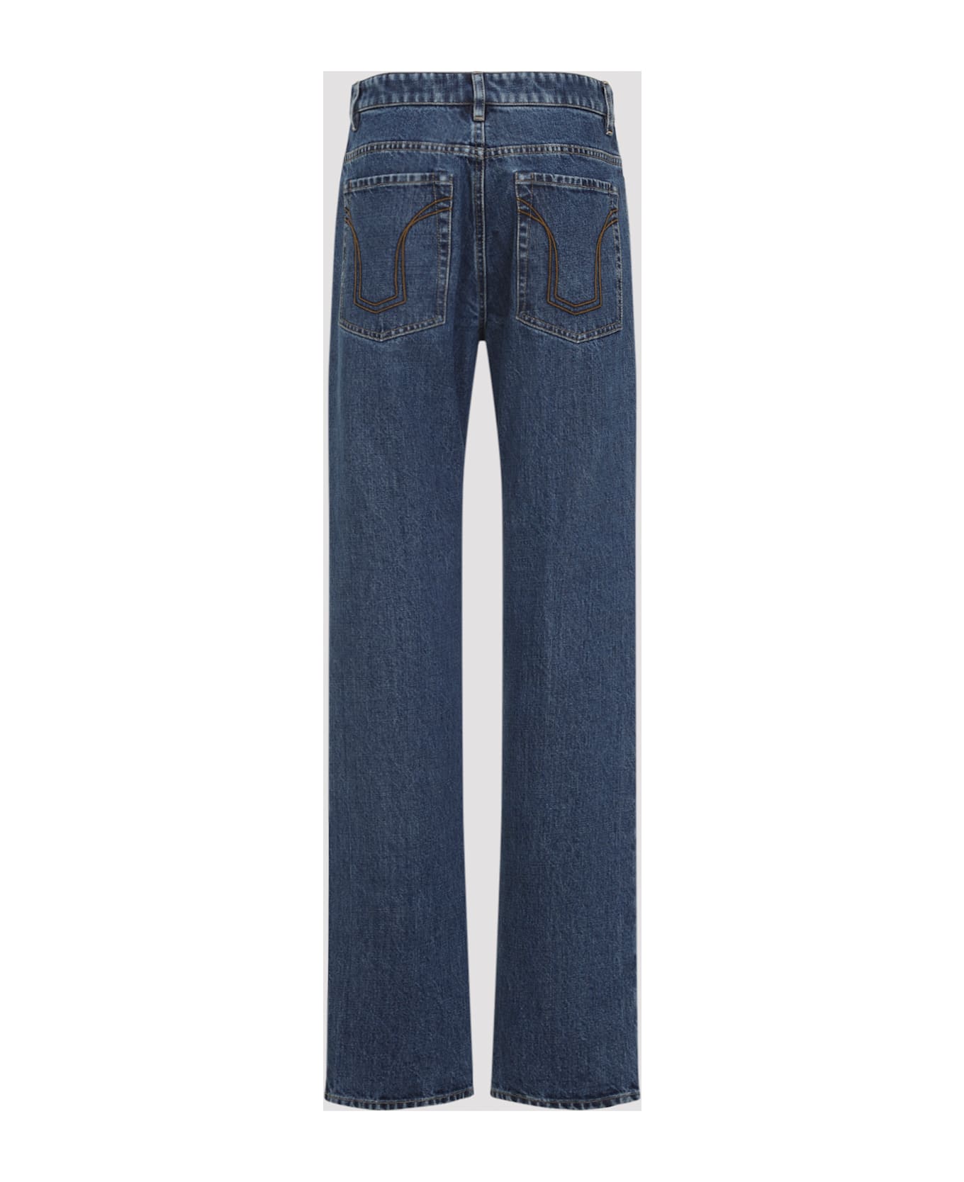 Jil Sander 114 Treated Trousers - Indigo