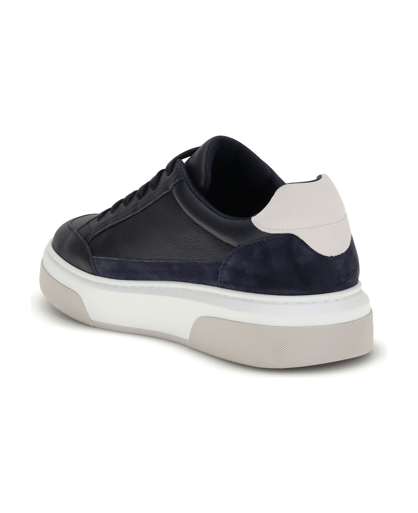 Ferragamo Gancini Leather Sneakers