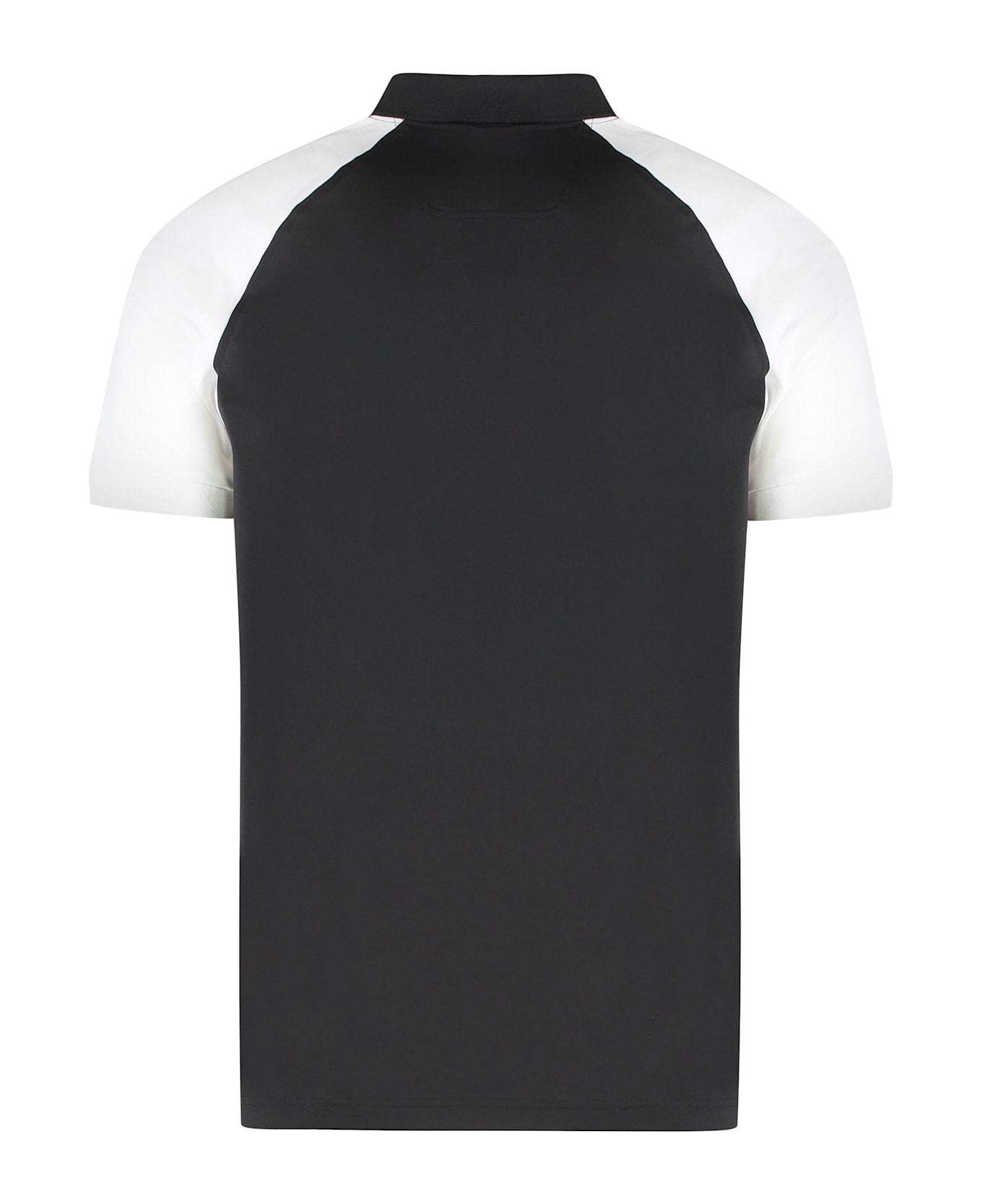 Hugo Boss Technical Fabric Polo Shirt - black