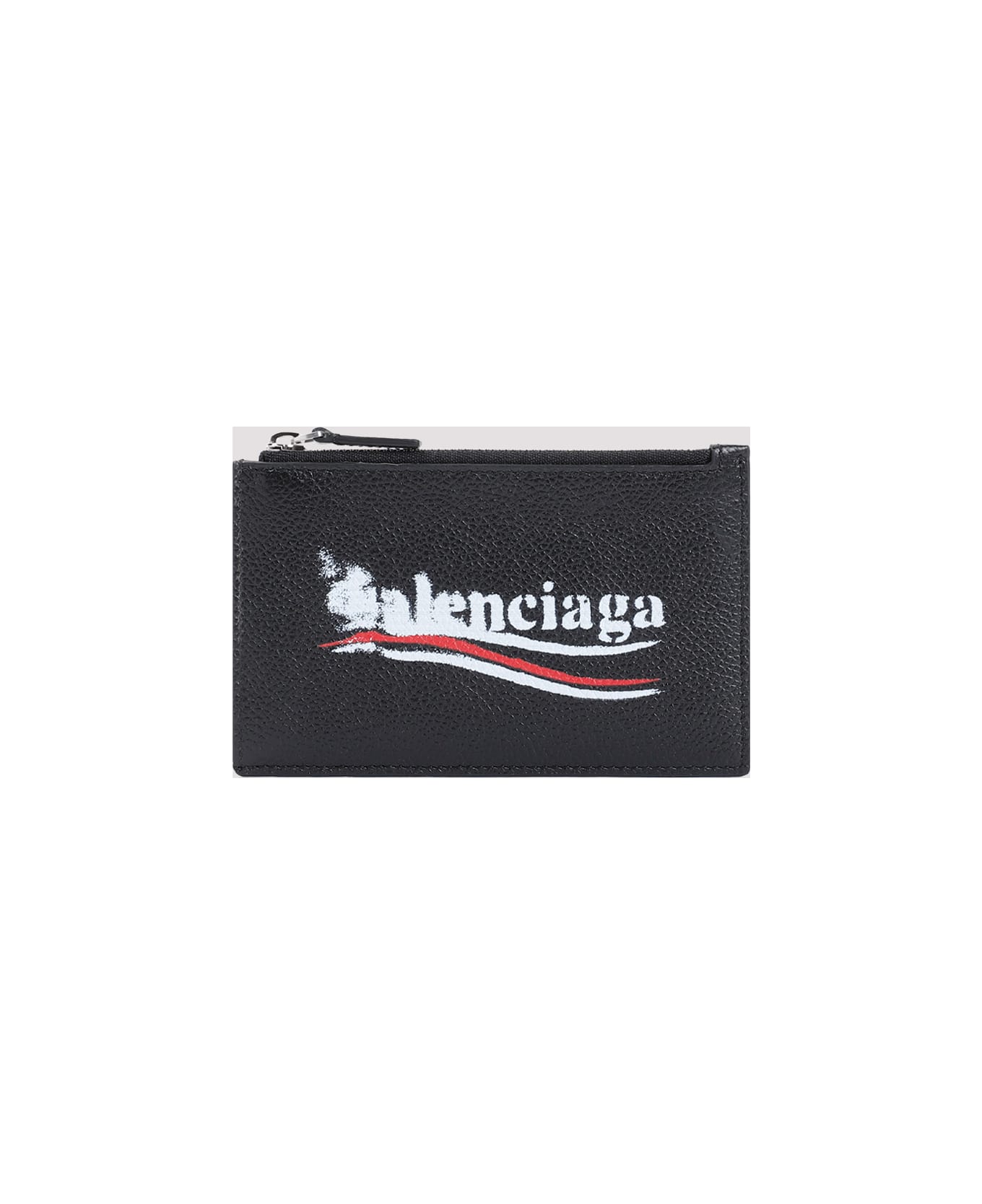 Balenciaga 'cash' Large Card Holder - Black