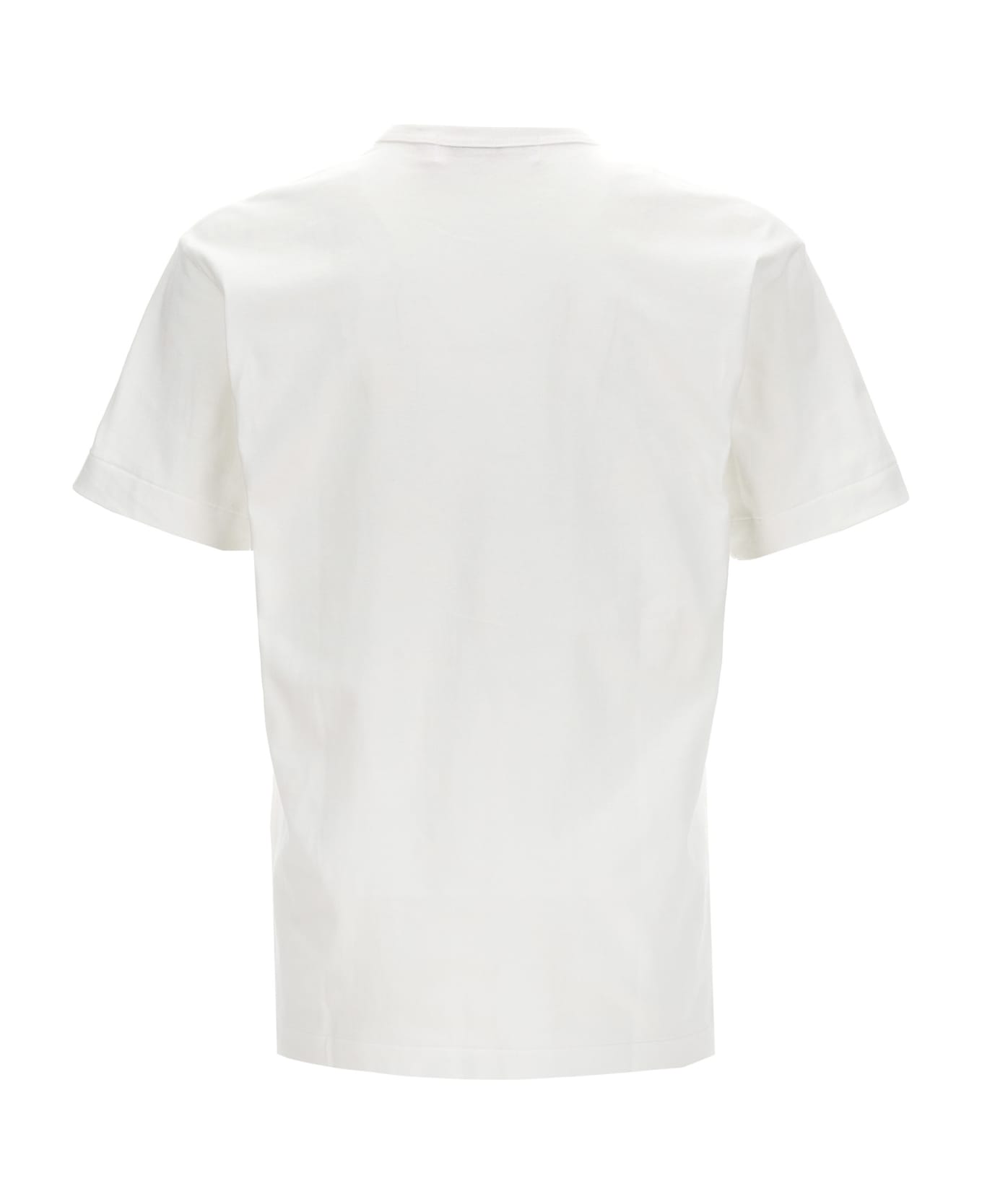 Comme des Garçons Play Logo Print T-shirt - White/Black