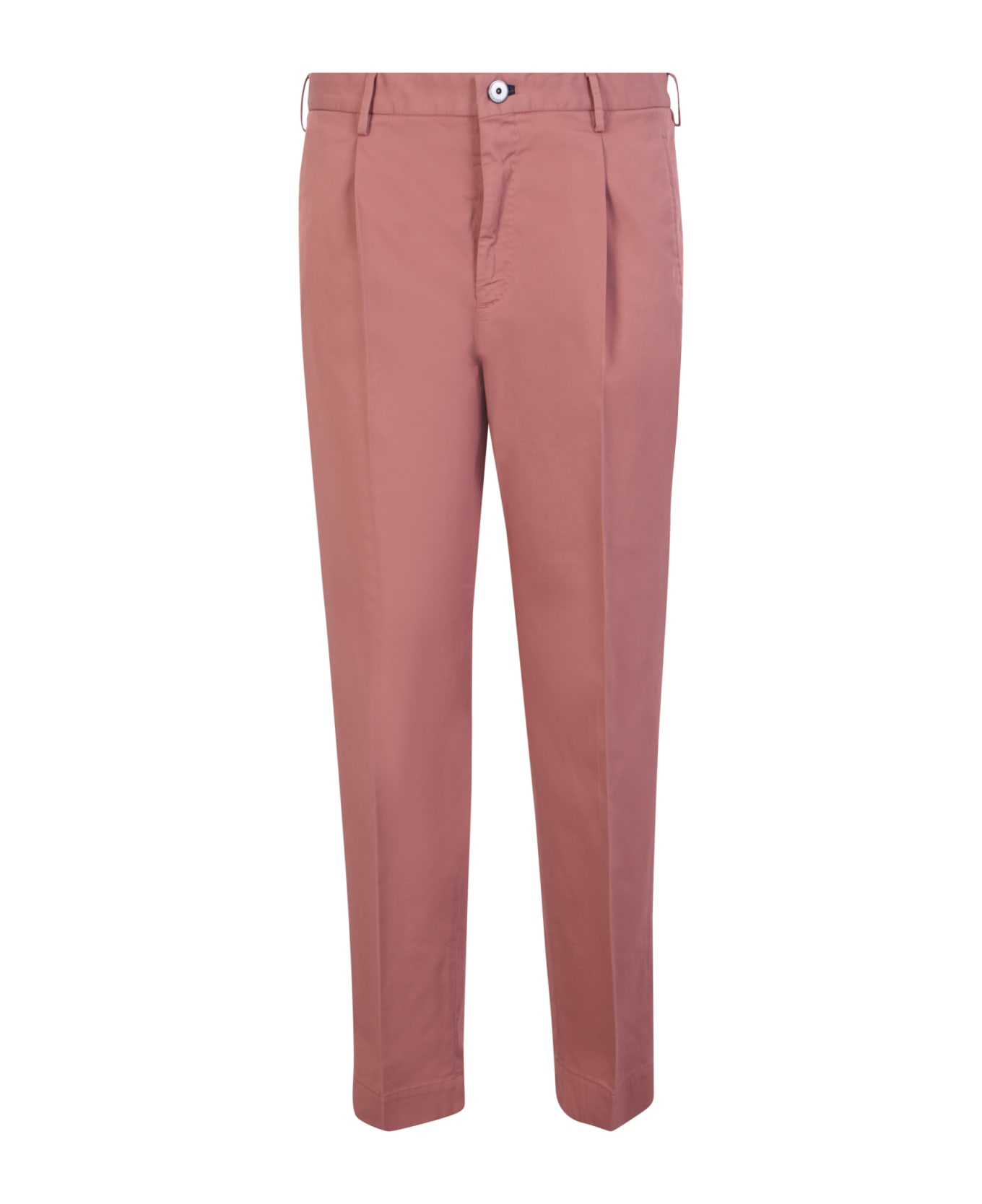 Incotex Antique Pink Trousers - Pink ボトムス