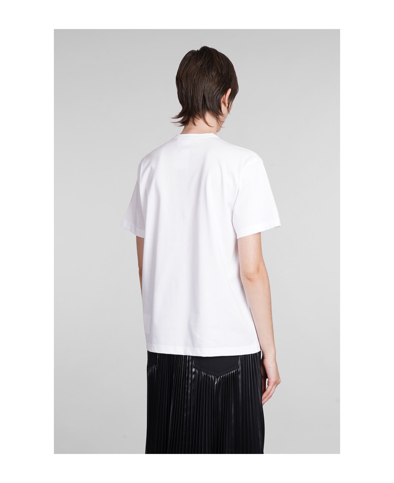 Junya Watanabe T-shirt In White Cotton - white