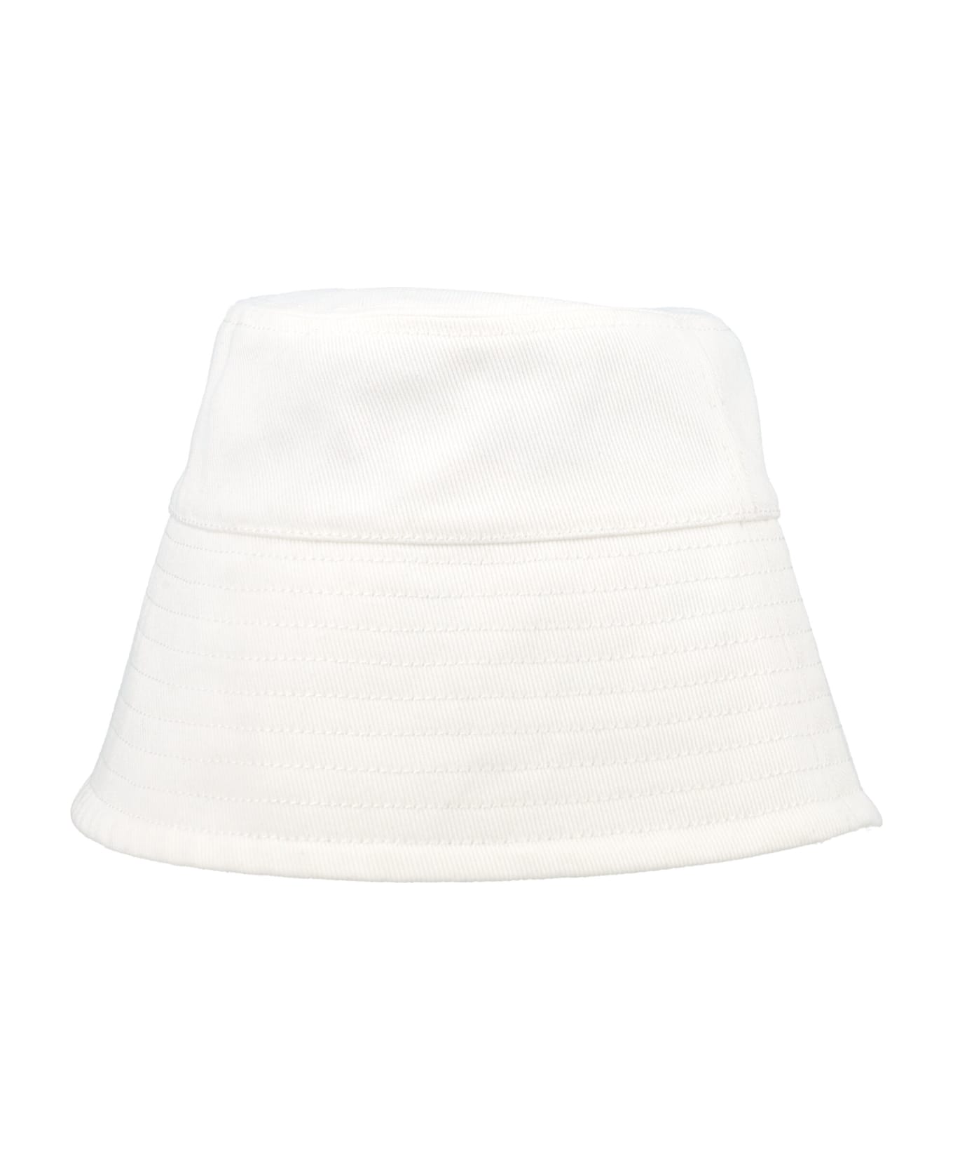 Patou Bucket Hat - WHITE