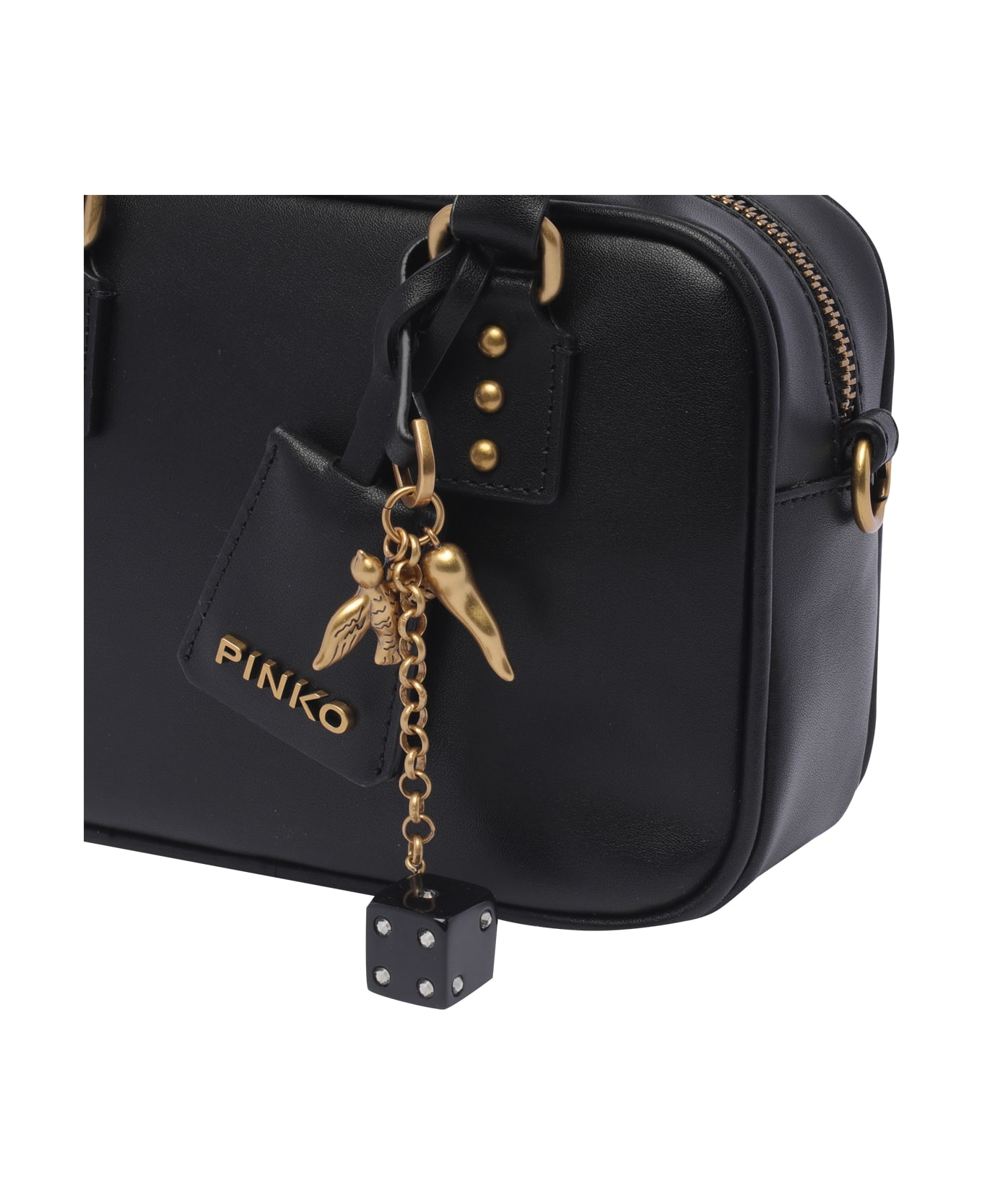 Pinko 'bowling Bag' Handbag - BLACK