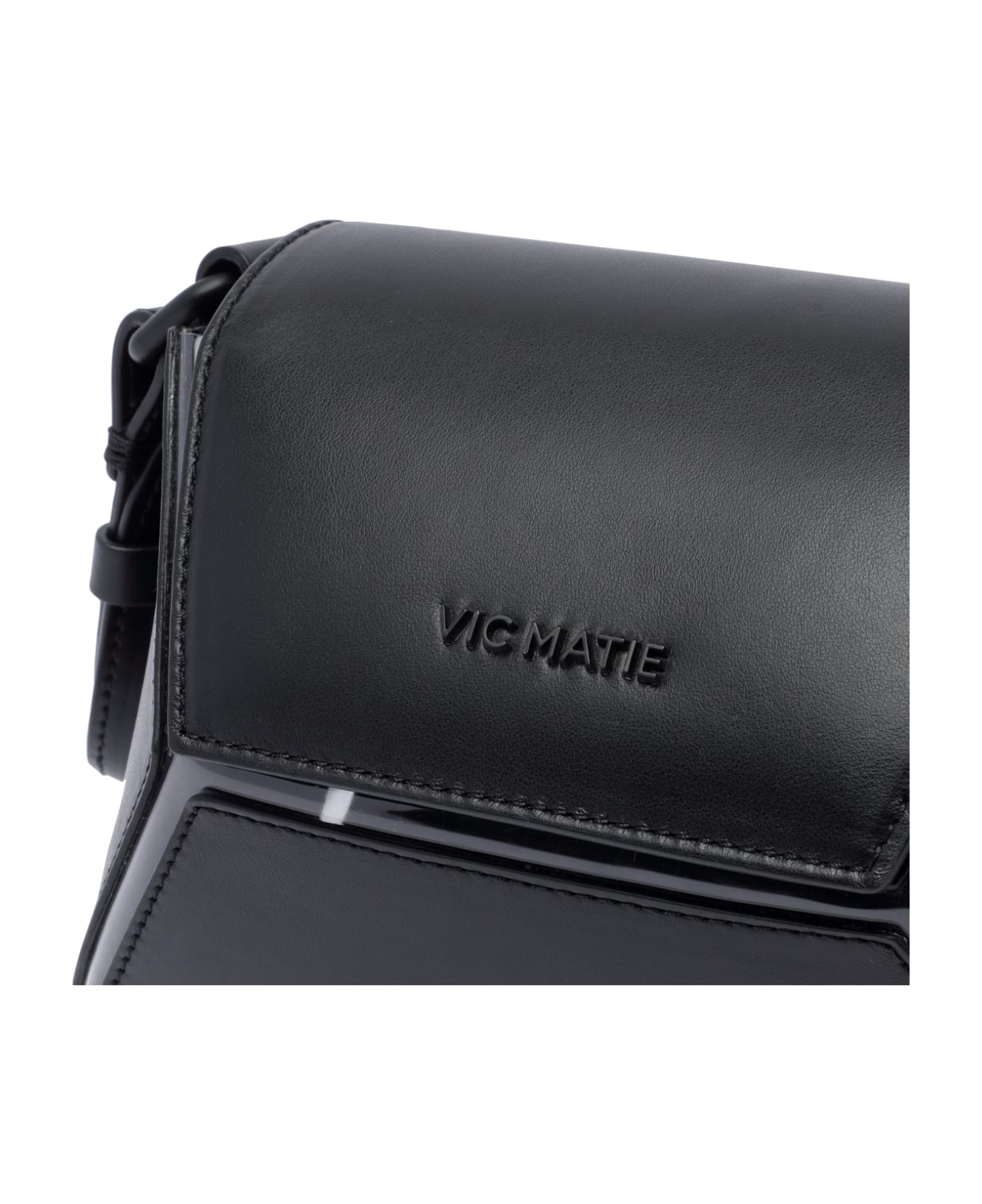Vic Matié Crossbody Bag - Black ショルダーバッグ