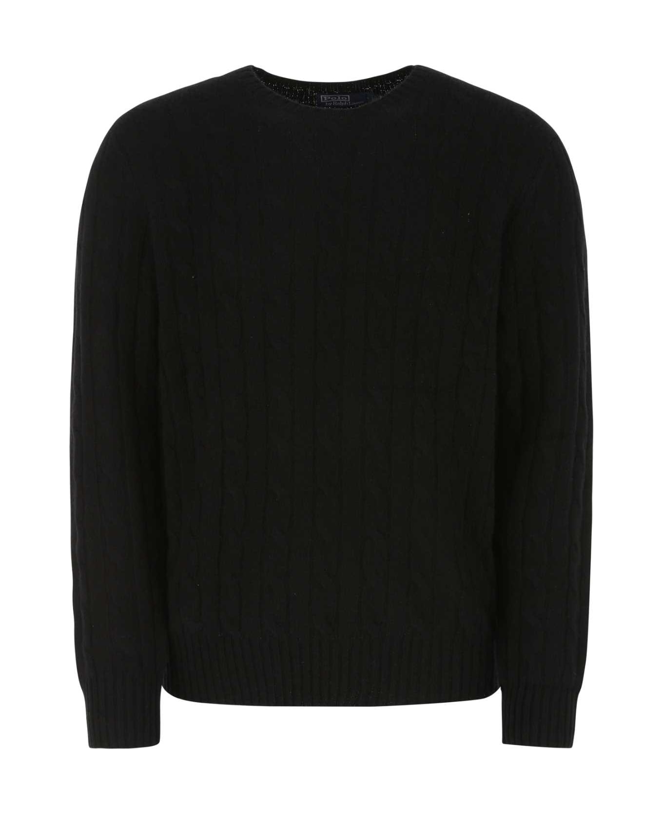 Polo Ralph Lauren Black Cashmere Sweater - 012