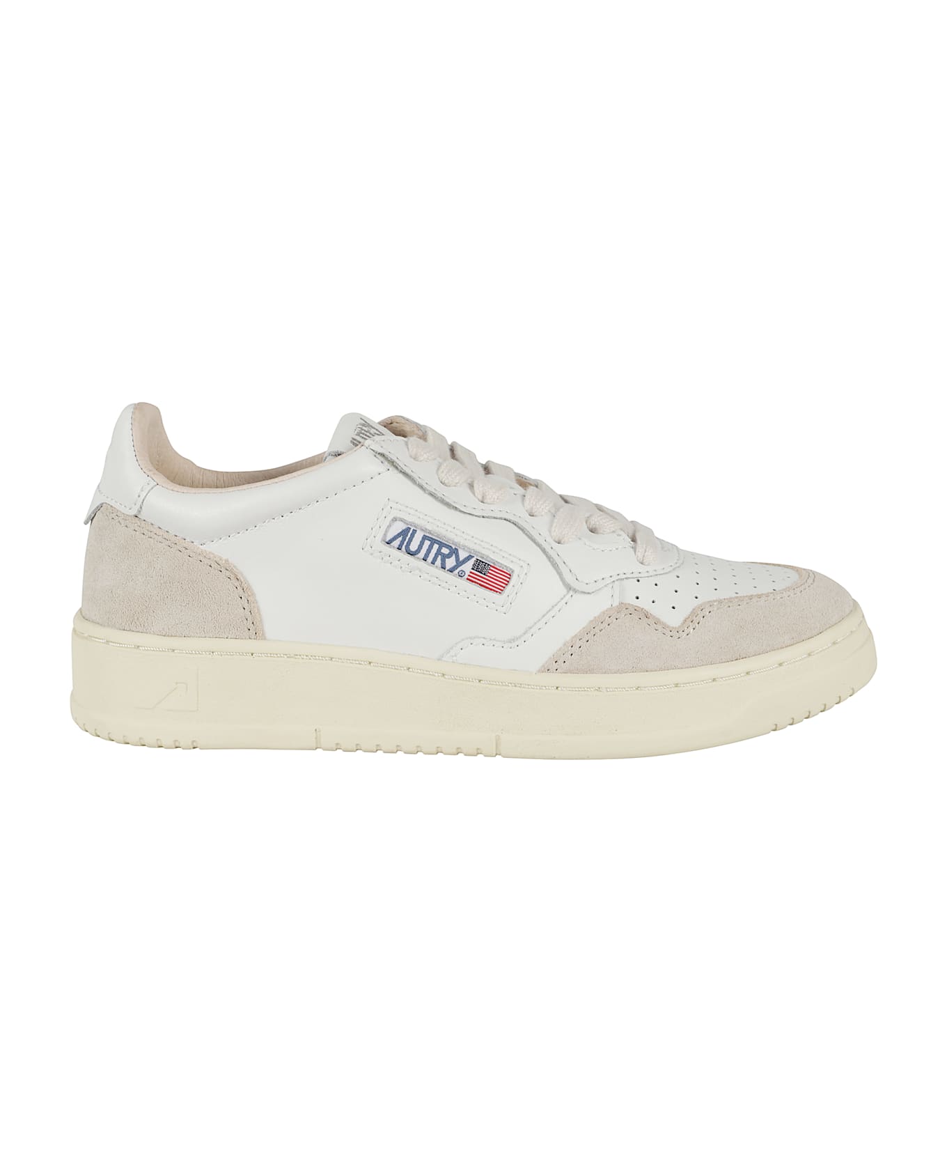 Autry Medalist Low - Suede White