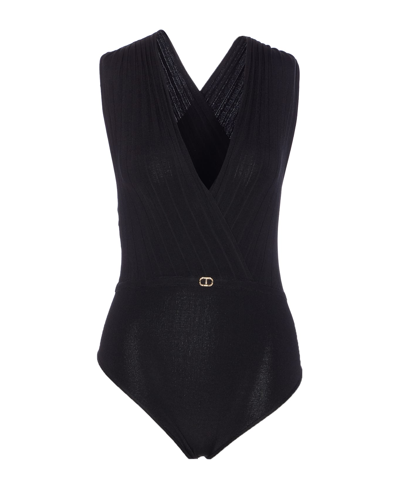 TwinSet Logo Body - Black
