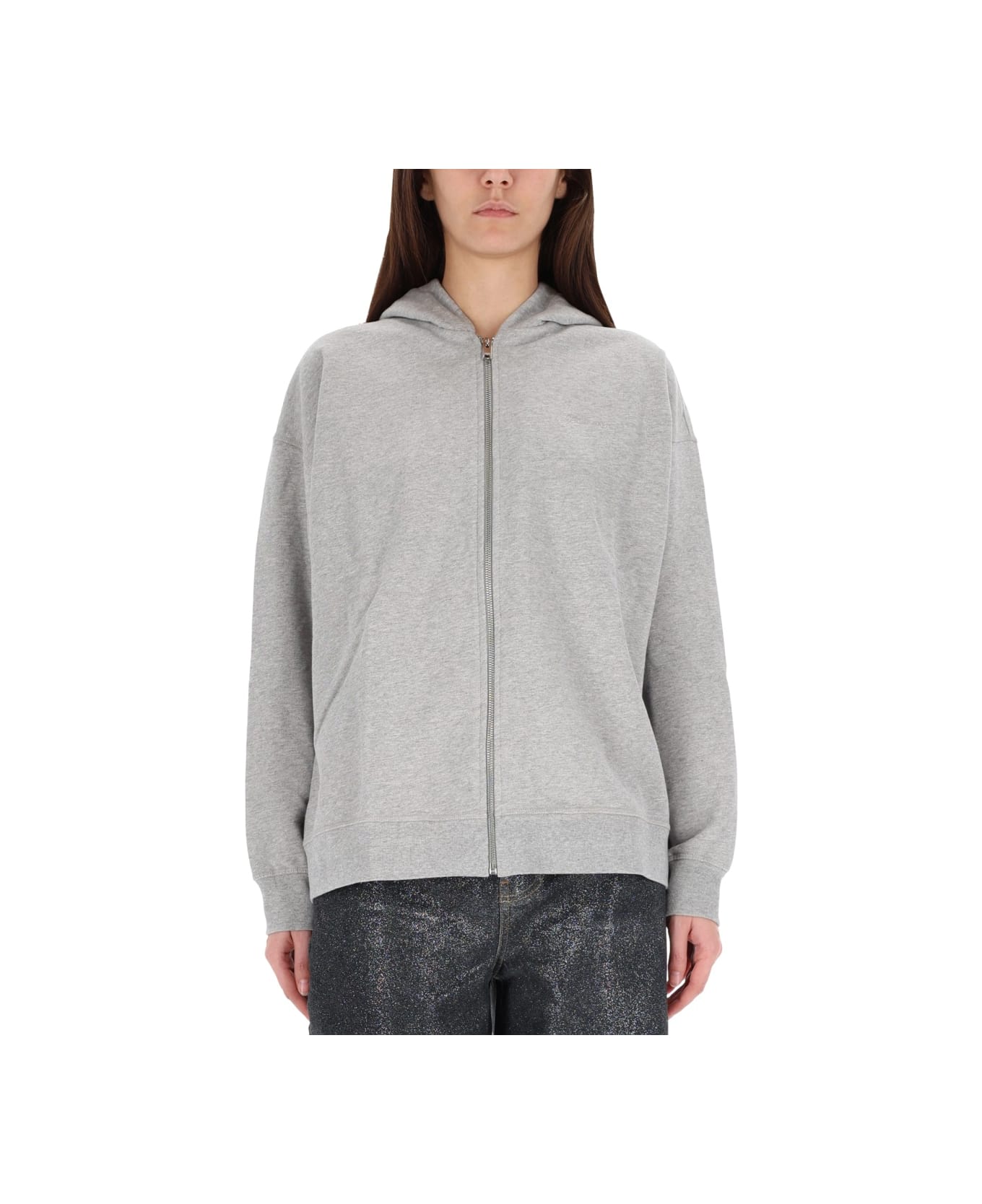 Ganni Teddy Sweatshirt - GREY