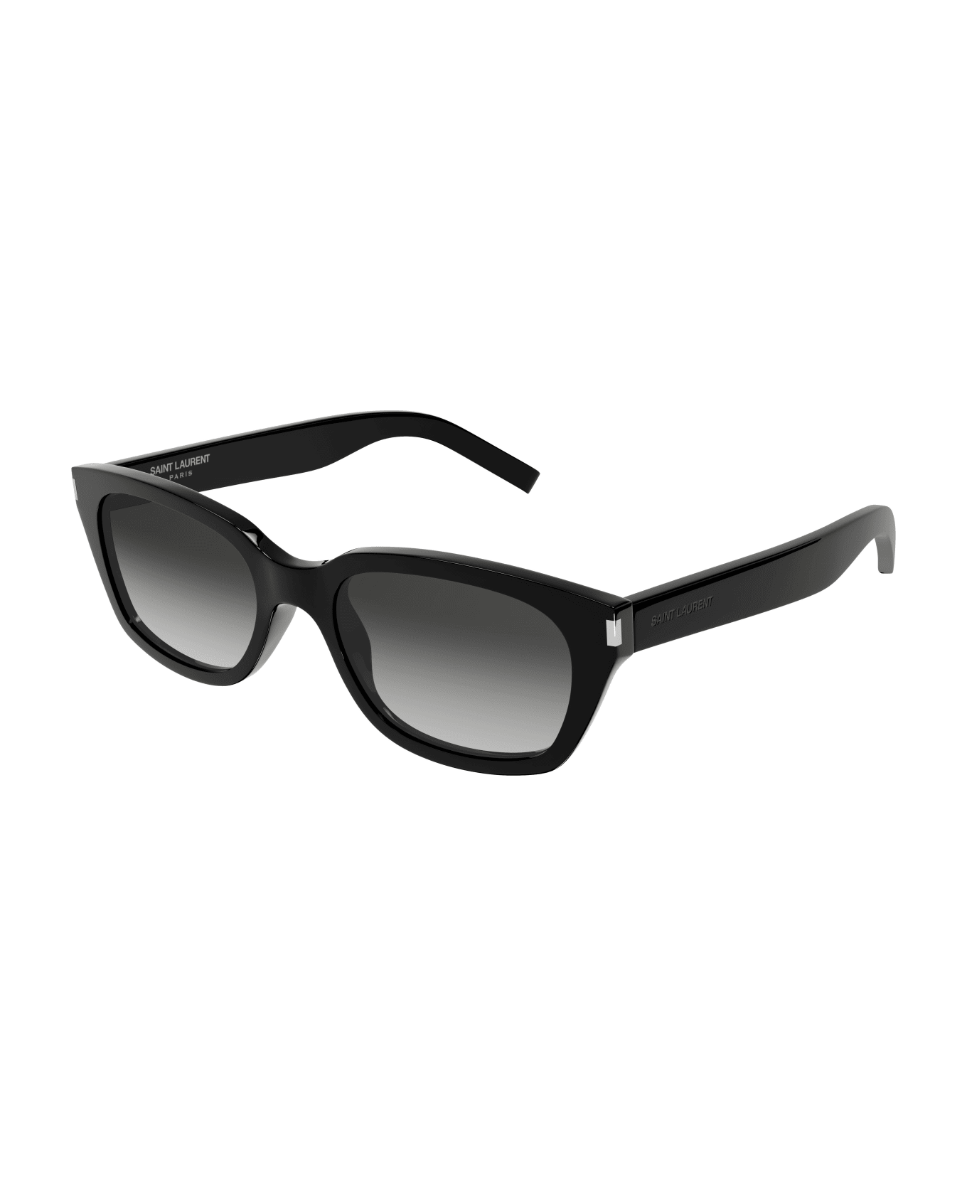 Saint Laurent Eyewear 1blf4br0a - 001 black black grey