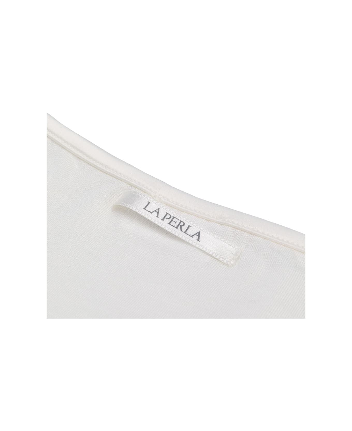 La Perla Baby Girl Briefs With Logo - White アクセサリー＆ギフト