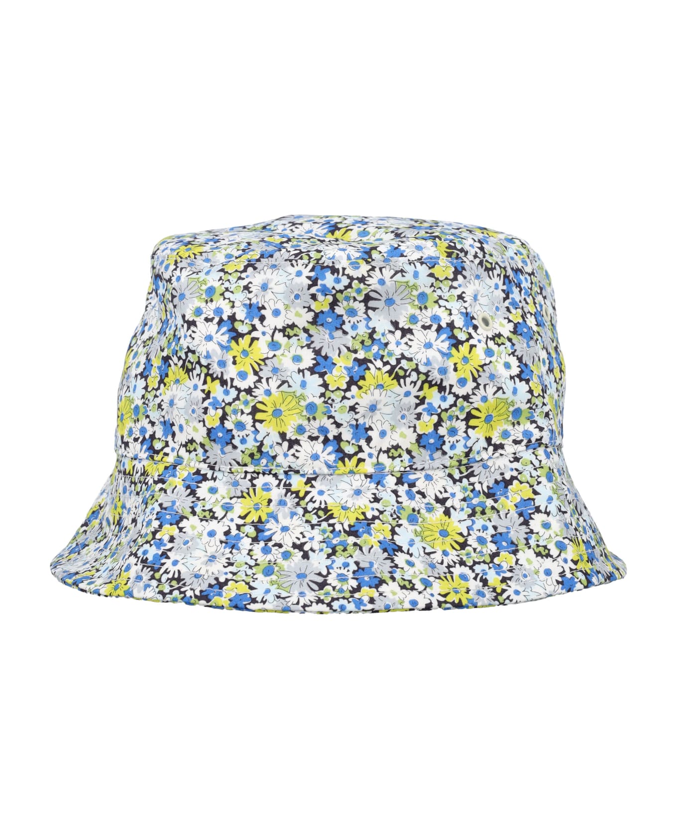 Bonpoint Theana Bucket Hat - FLOWERS BLEU アクセサリー＆ギフト