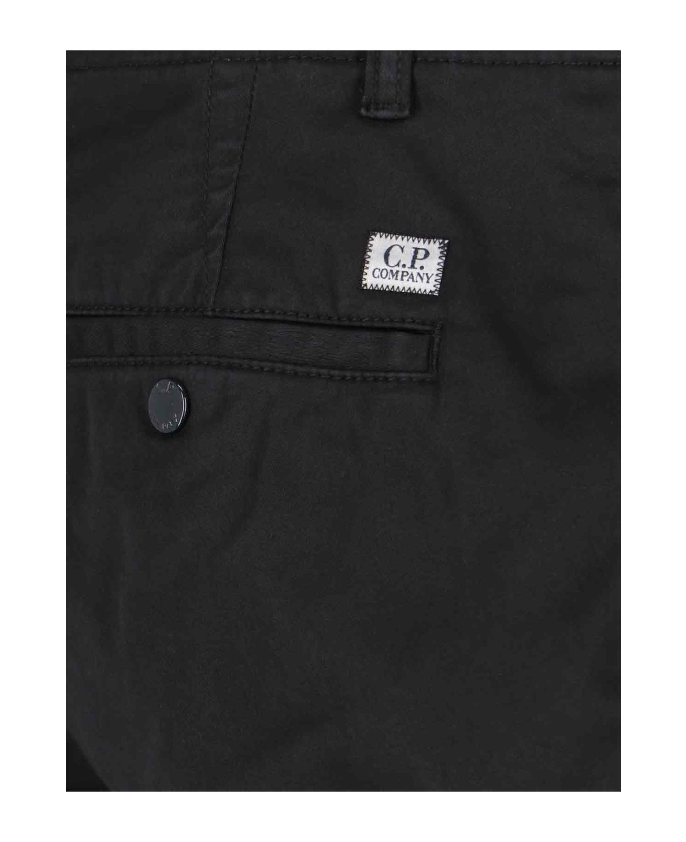 C.P. Company Cargo Shorts - Black