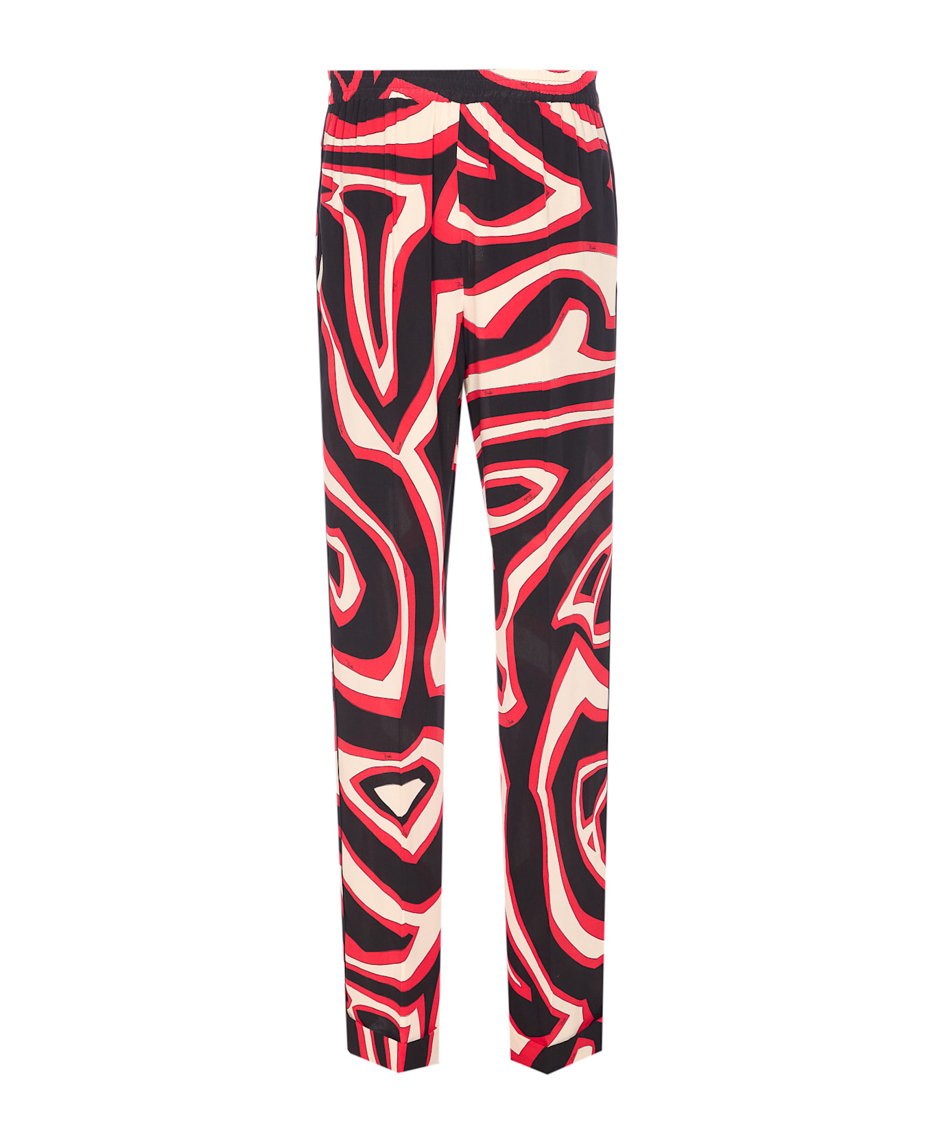 Pucci Labirinto Print Pants - Red