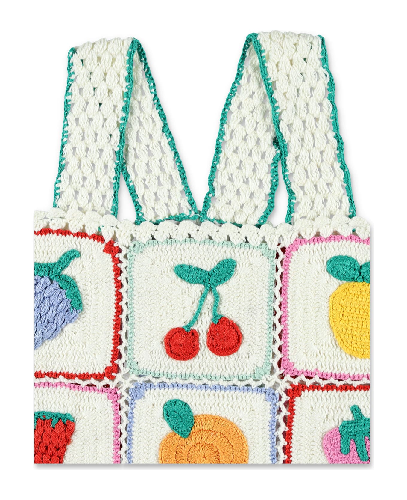 Stella McCartney Kids Kid - Crochet Top - WHITE