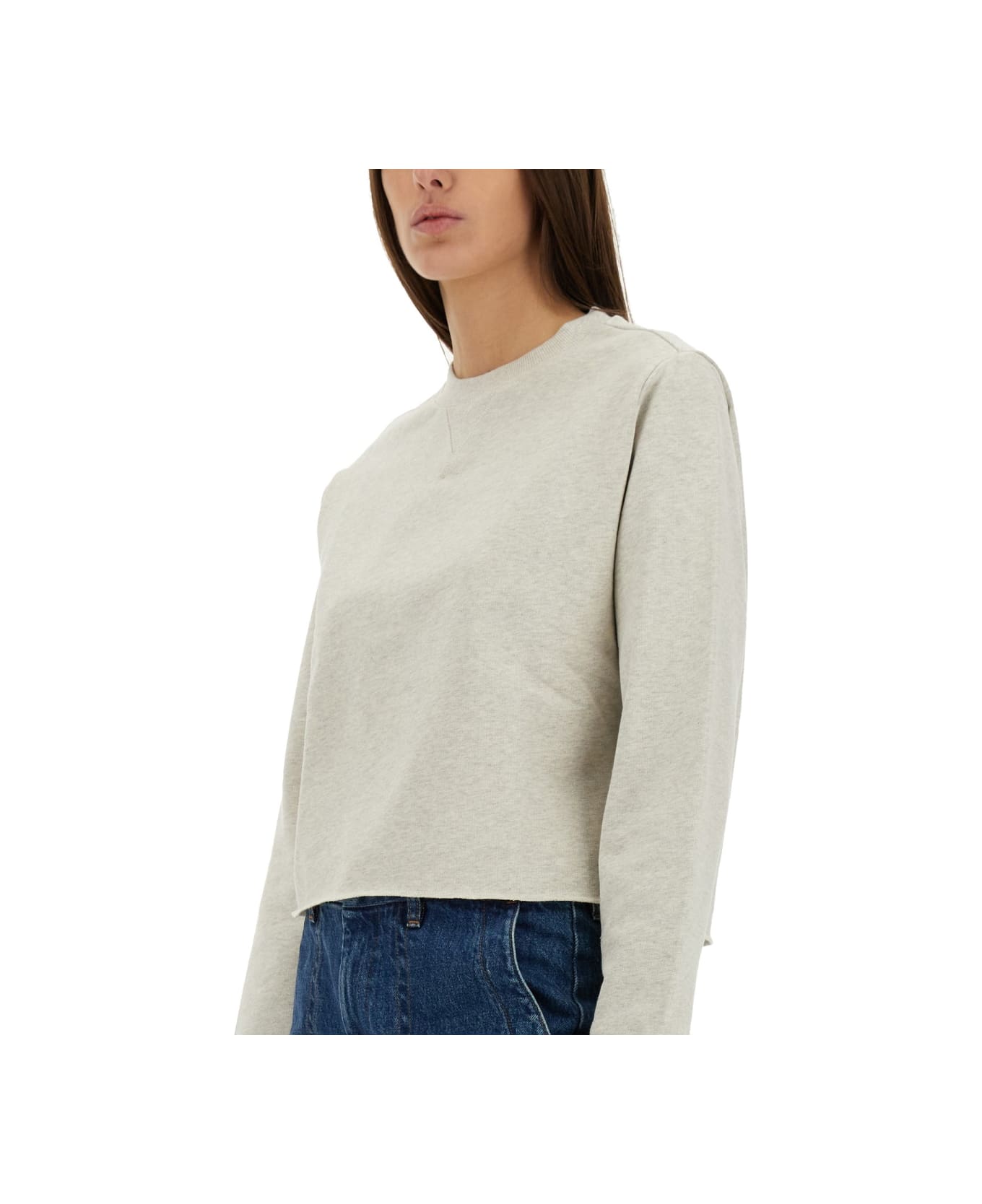 A.P.C. Sweatshirt With Logo - GREY