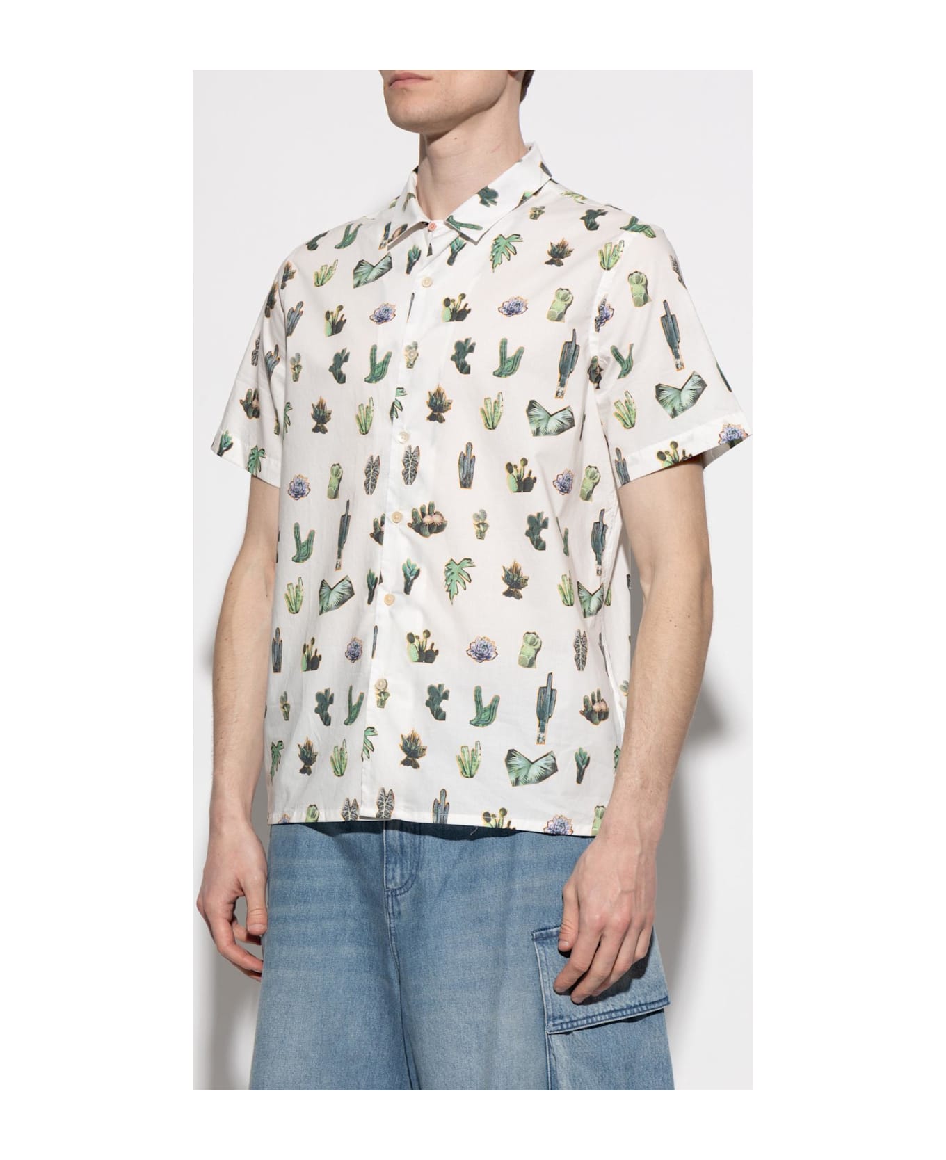 Paul Smith Ps Paul Smith Short Sleeve Shirt - White