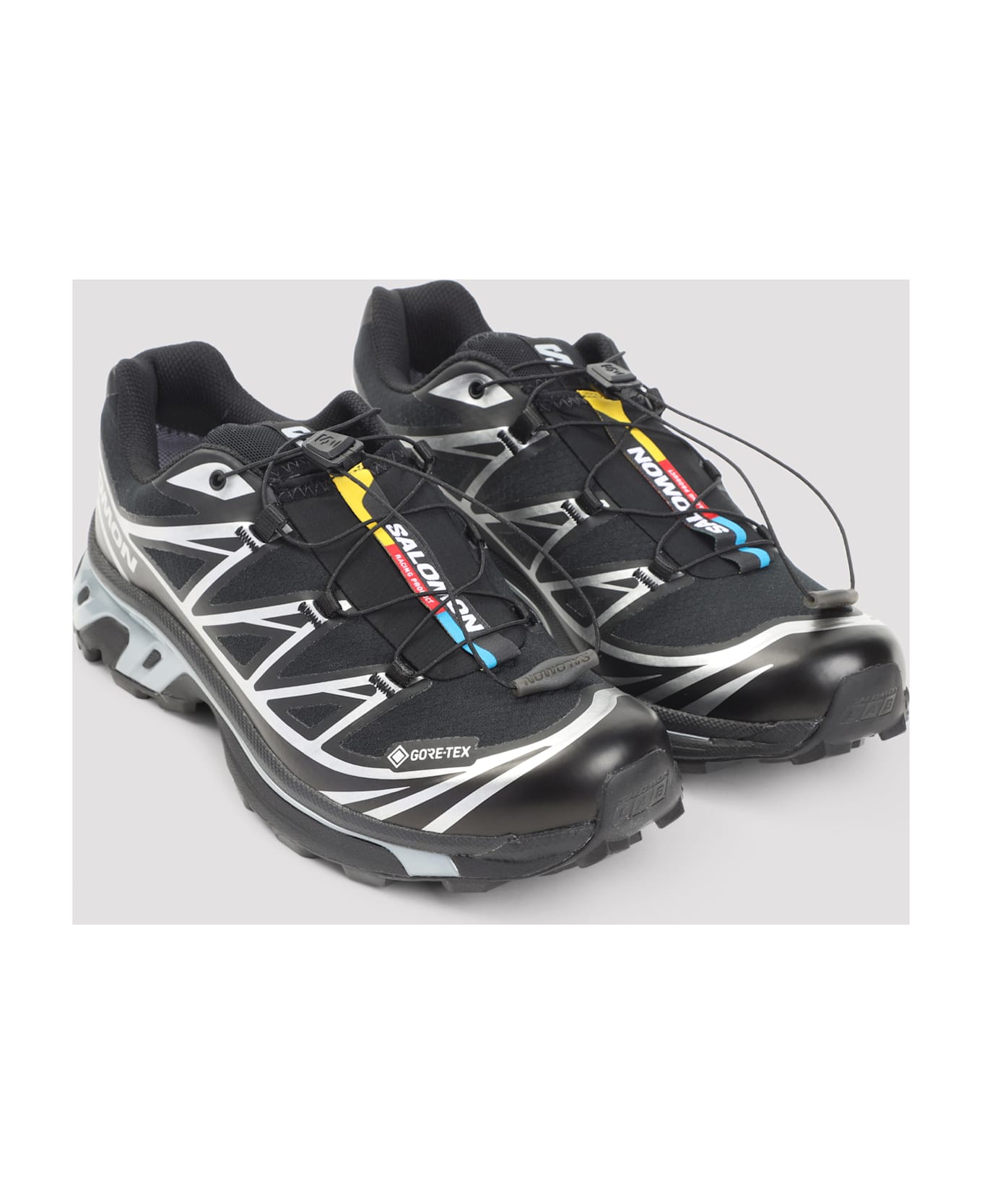 Salomon Xt-6 Gtx Sneakers - Black Black Ftw Silver