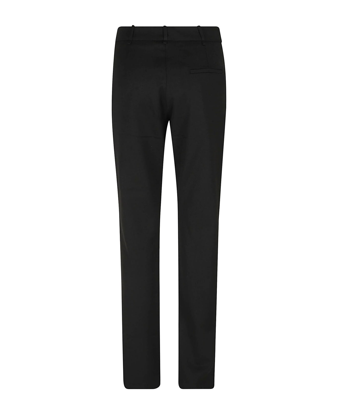 Phisique du Role Button Fitted Trousers - Black