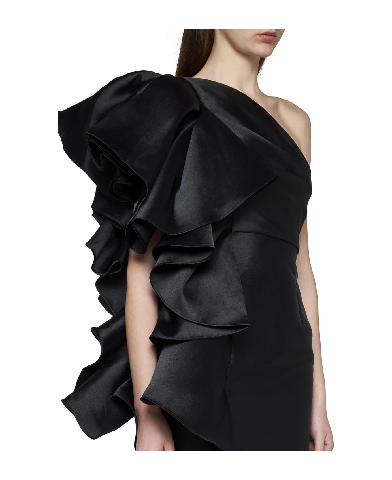 Solace London Dress - Black ワンピース＆ドレス