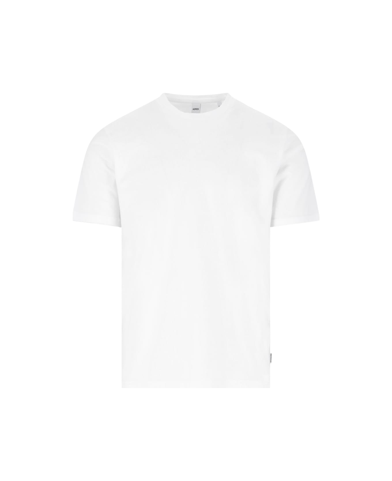 Aspesi Basic T-shirt - White シャツ